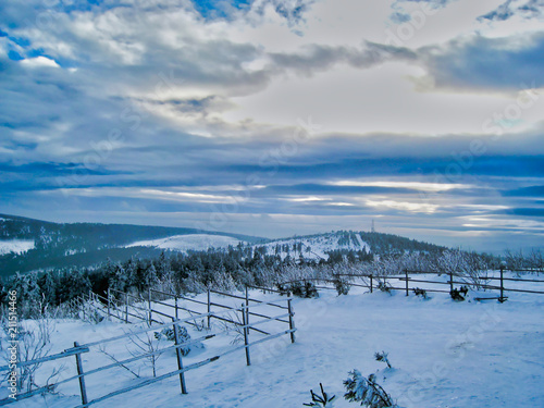 Winter im Mittelgebirge 