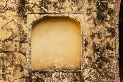 Niche in the wall of an ancient fort