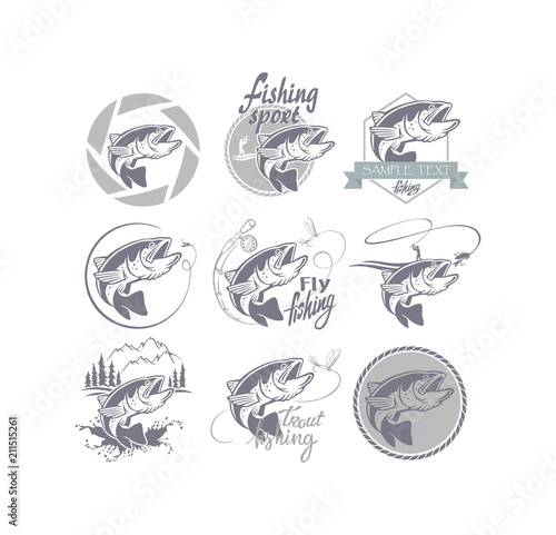 trout fish icons