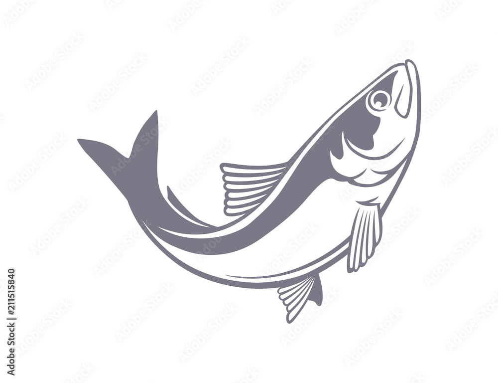 Obraz premium herring logo