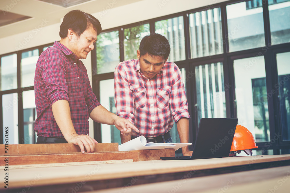 architect and engineer inspect housing estate building to success construction plan before send quality housing to customers architect and engineer inspect housing estate building to success construction plan before send quality housing to customers