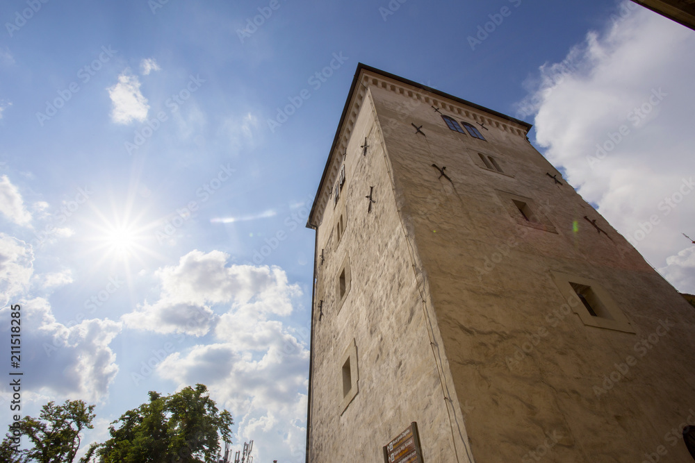 Lotrscak tower in Zagreb, Croatia. Lotrscak tower in Zagreb, Croatia.