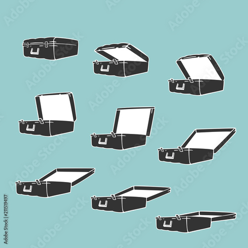 Animation Frames Opens Suitcase