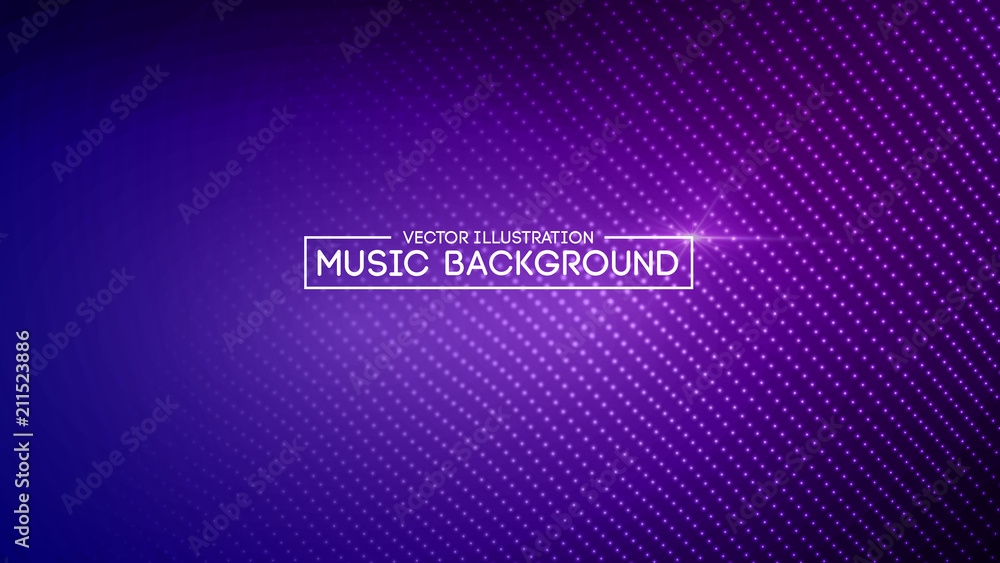 Music abstract background blue. Equalizer for music, showing sound waves with music waves, music background equalizer vector concept. Eps10 vector illustration.