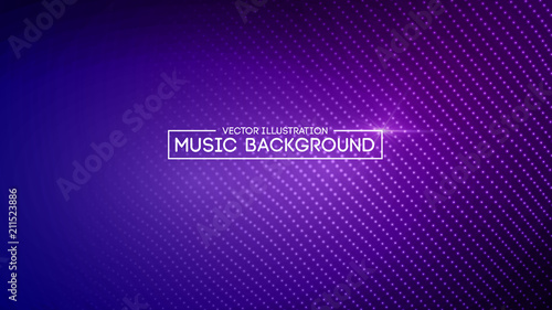 Music abstract background blue. Equalizer for music, showing sound waves with music waves, music background equalizer vector concept. Eps10 vector illustration.
