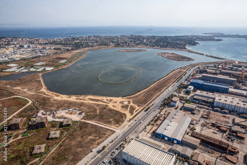 Tuzla, Istanbul, Turkey 25 August 2013; Tuzla district of Istanbul