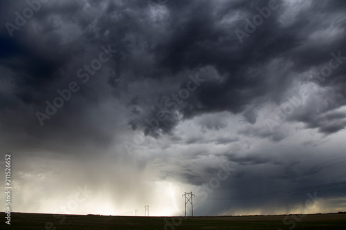 Prairie Storm Clouds Canada