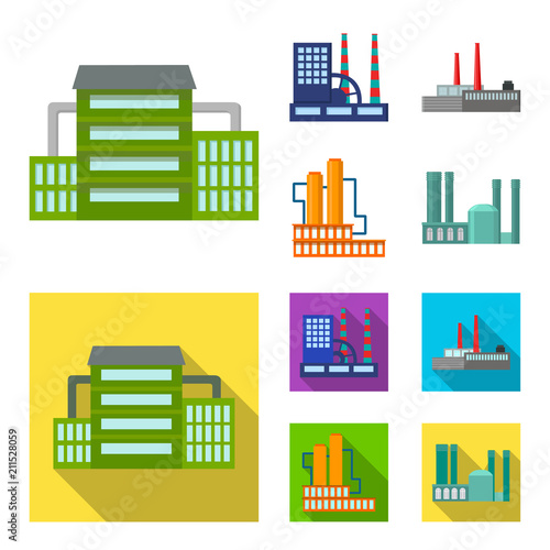 Industry, production.Factory set collection icons in cartoon,flat style vector symbol stock illustration web.