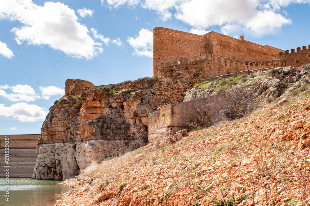 Fototapeta premium Castillo de Peñarroya, Argamasilla de Alba, Ciudad Real, Castilla La Mancha, España