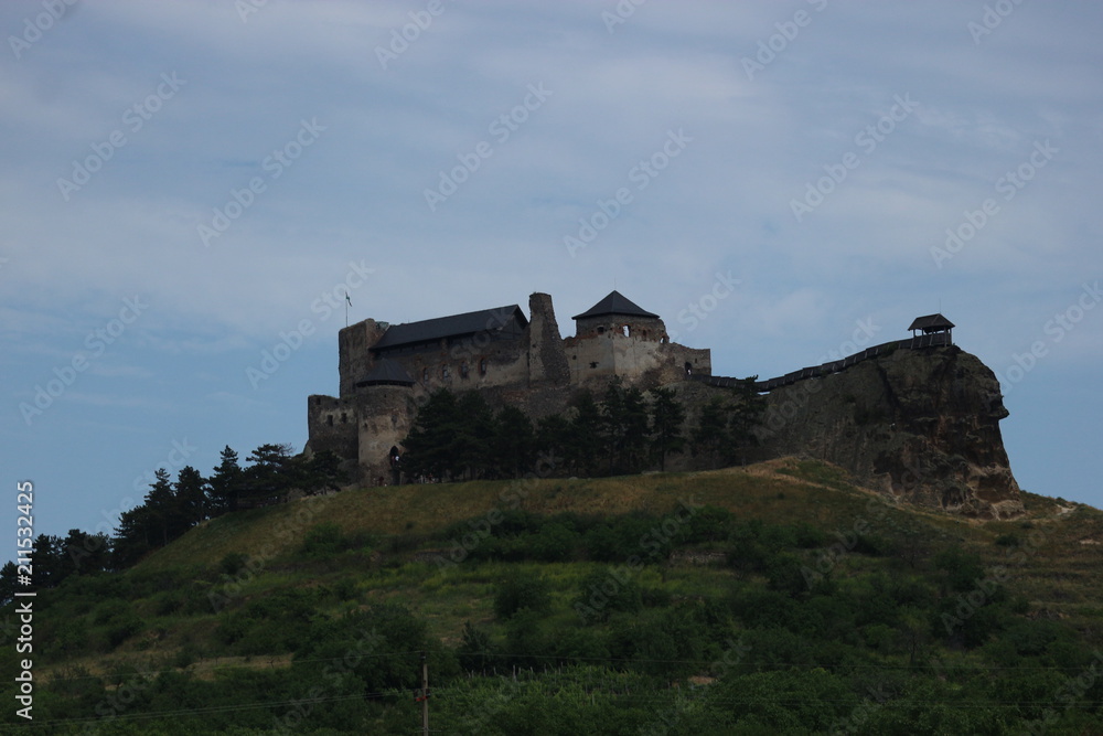 View to medieval Boldogko castle, Hungary