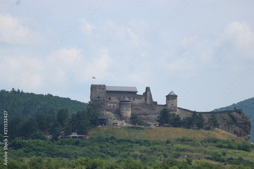 View to Boldogko castle, Hungary