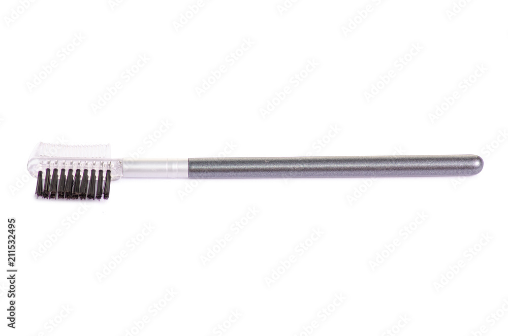 Brush for eyebrows on a white background Isolation Brush for eyebrows on a white background Isolation