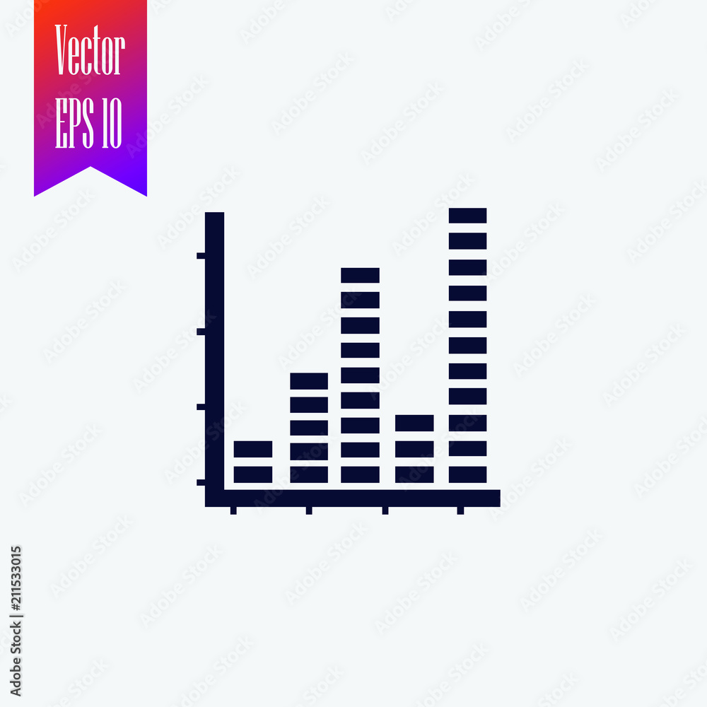 chart icon vector chart icon vector