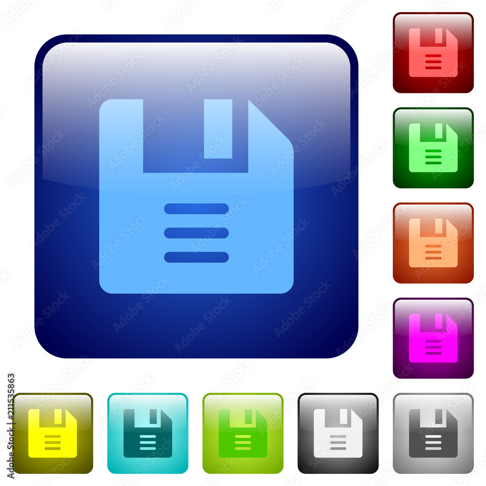 File options color square buttons File options color square buttons