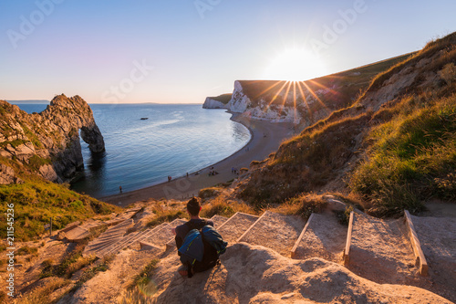 A beautiful photography spot on the south west coast of England, on the jurassic coast
