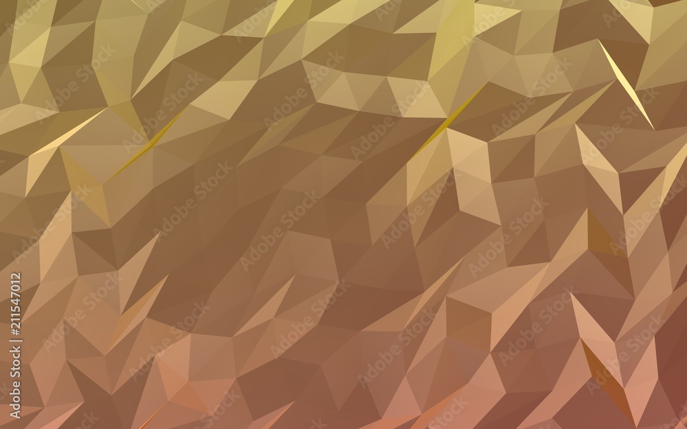 Abstract triangle geometrical orange background. Geometric origami style with gradient. 3D illustration Abstract triangle geometrical orange background. Geometric origami style with gradient. 3D illustration