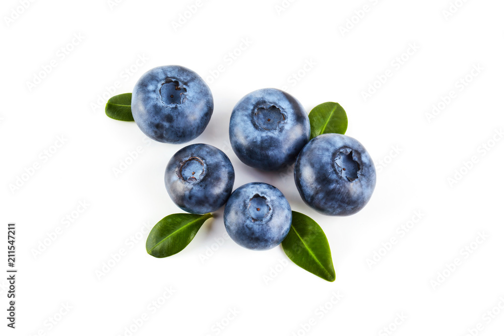 Blue berry isolated on white background Blue berry isolated on white background