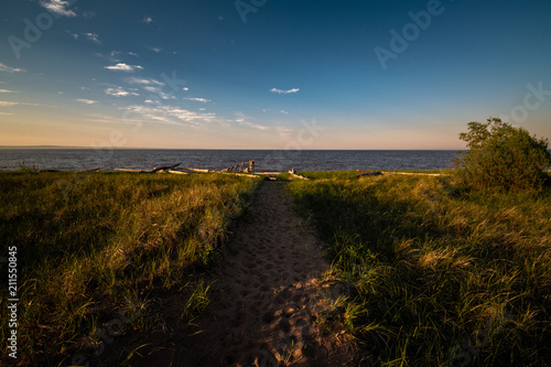 grass beach