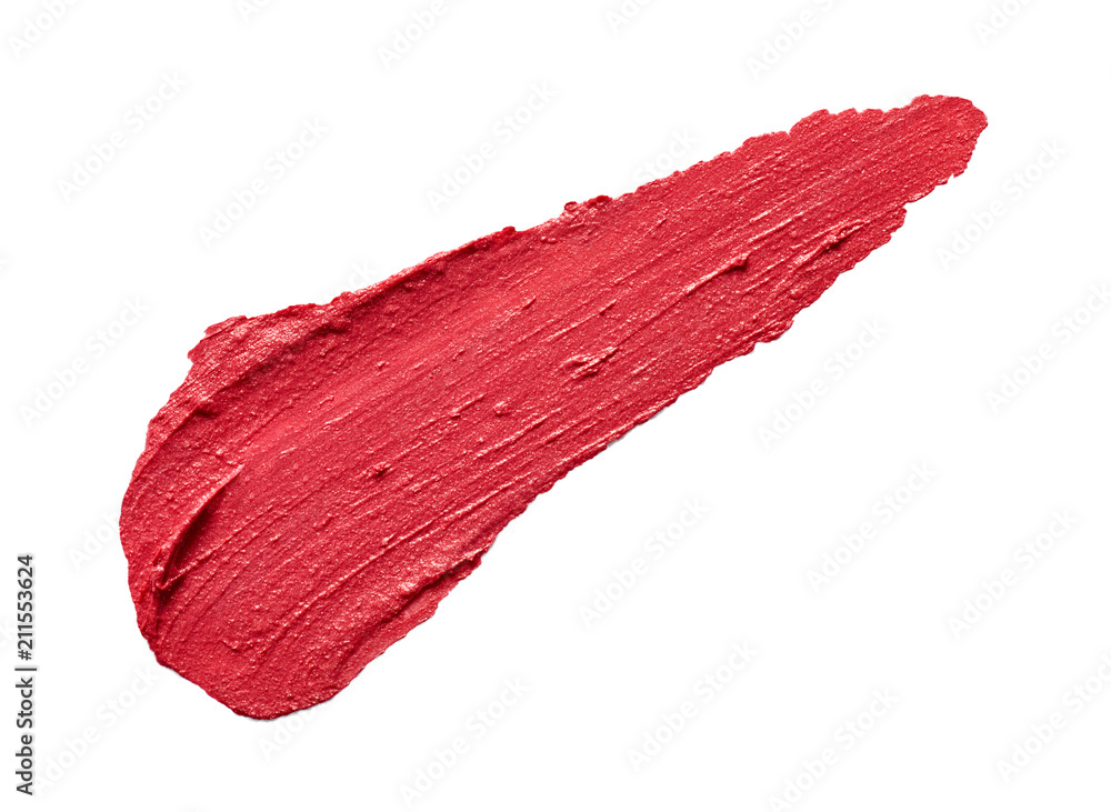 Fototapeta premium lipstick paint color makeup beauty sample