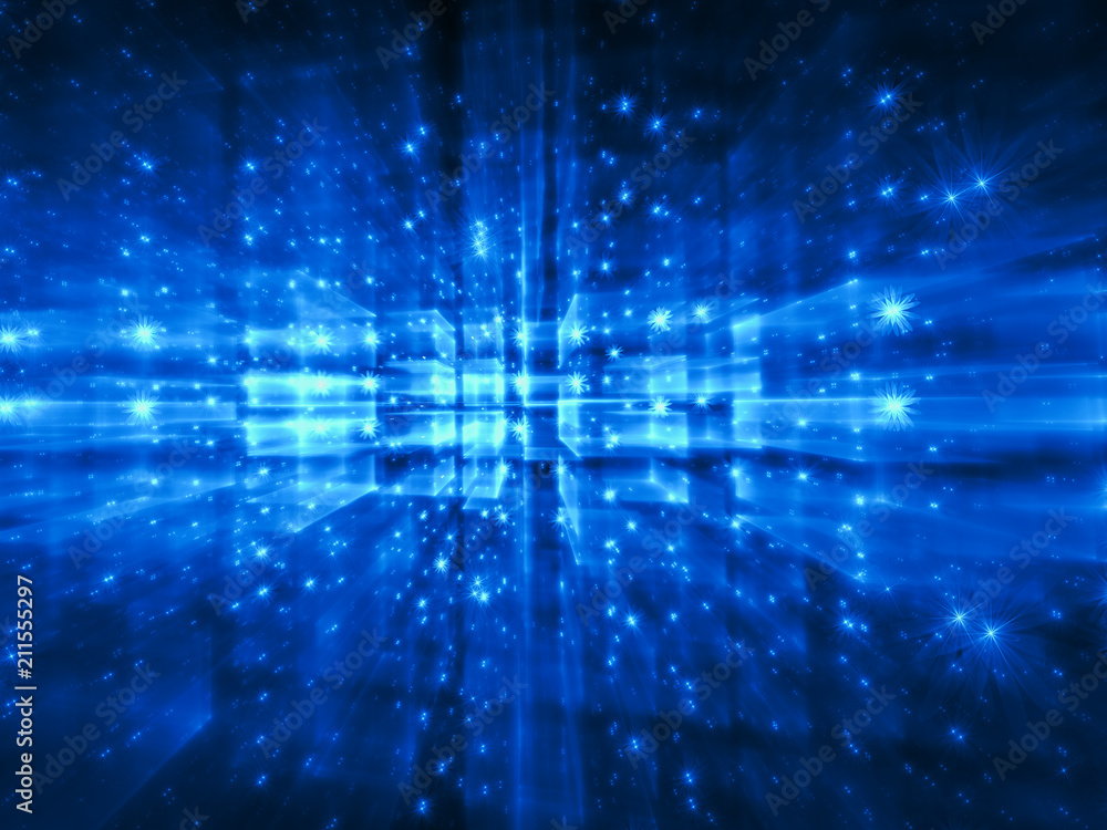 Fractal blur - abstract digitally generated image Fractal blur - abstract digitally generated image