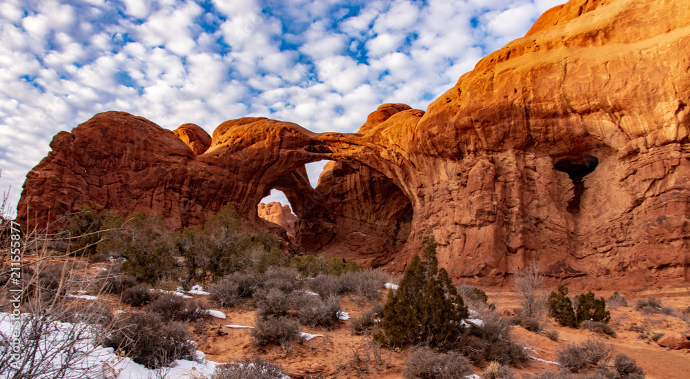 Double Arch at Arches National Park