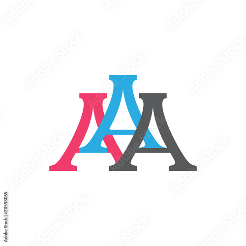 AAA logo letter design