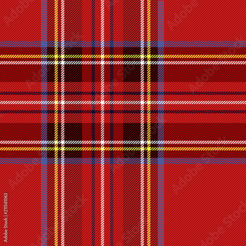 Tartan pattern. Scottish cage background
