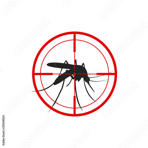 Mosqito. Target. Vector.