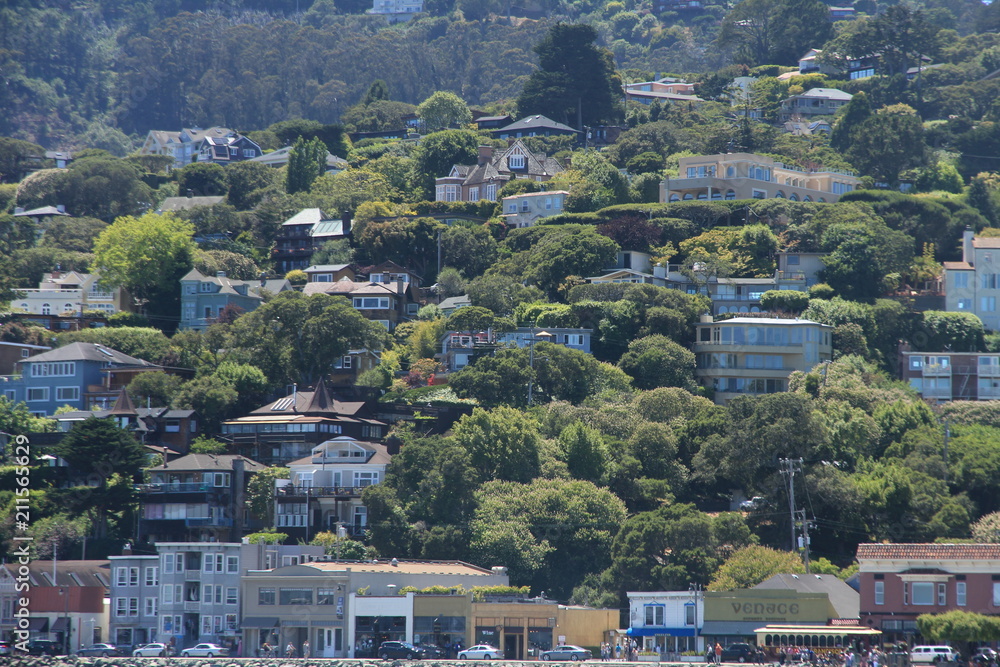 Scenic View of Sausalito – An Idyllic Town near San Francisco