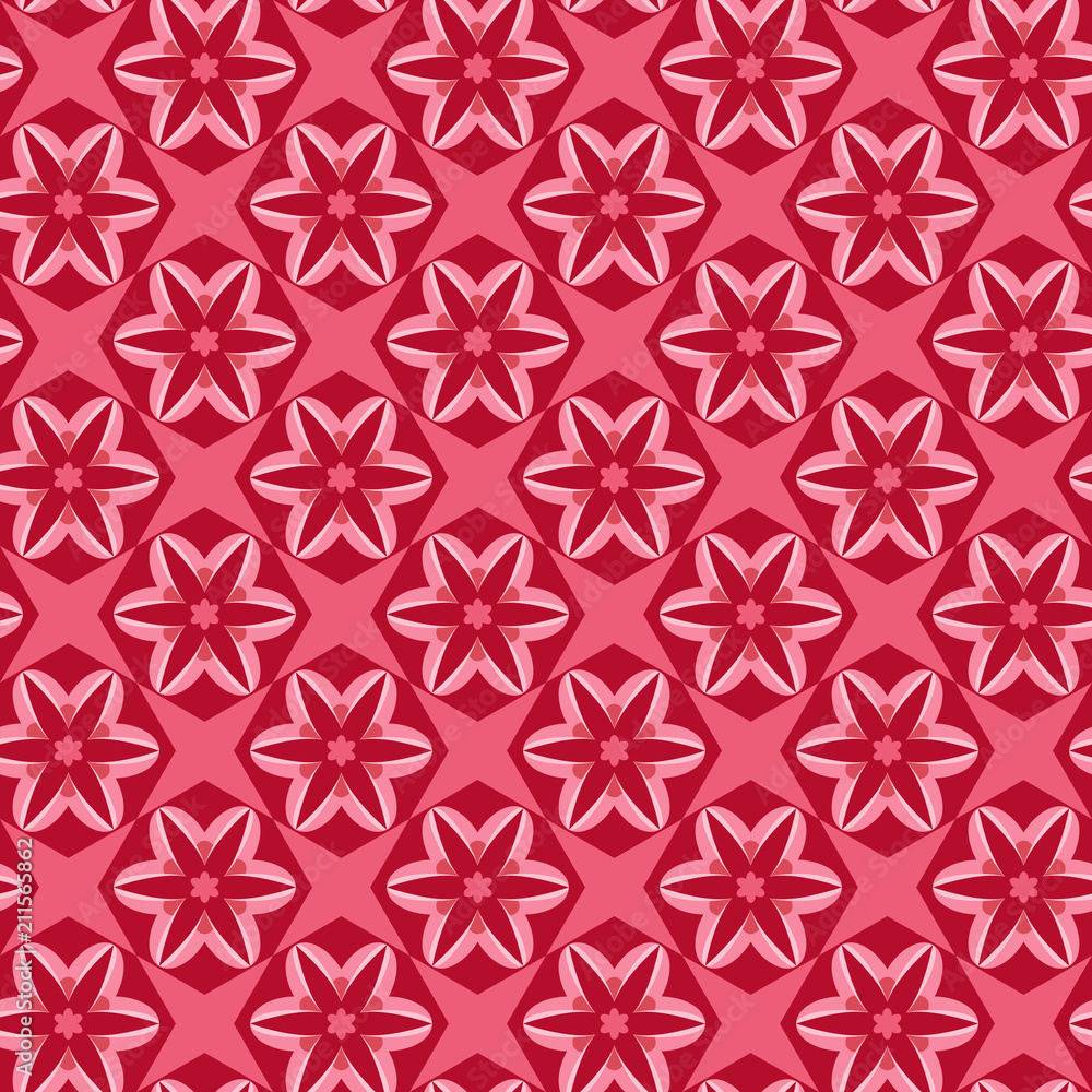 abstract floral pattern. vector seamless pattern. simple maroon background. textile paint. repetitive background. fabric swatch. wrapping paper abstract floral pattern. vector seamless pattern. simple maroon background. textile paint. repetitive background. fabric swatch. wrapping paper