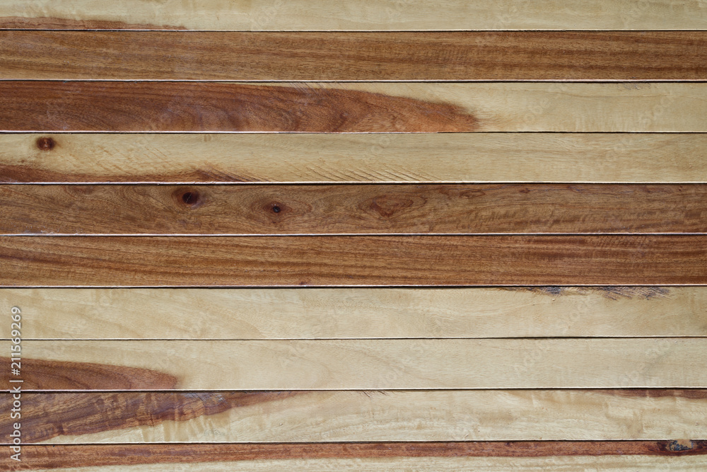 Naklejka premium Wood background texture floor with wall wooden blank for design