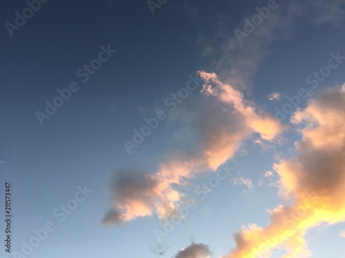 Evening Sunsets - Clouds and Sky  © Manasa