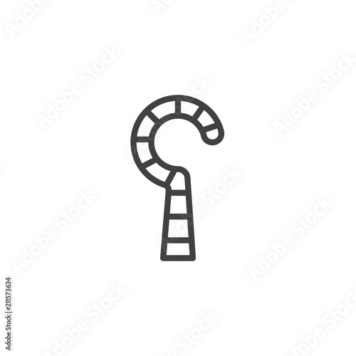Egypt outline icon. linear style sign for mobile concept and web design. simple line vector icon. Symbol, logo illustration. Pixel perfect vector graphics