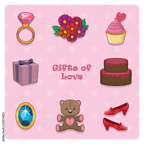 Collection of lovely gifts