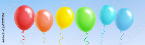 bunte Luftballons