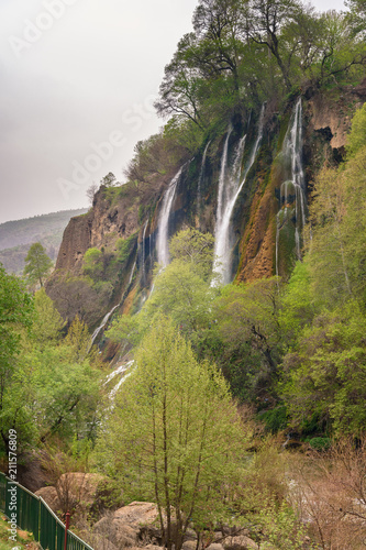 Bisheh waterfall. Iran photo