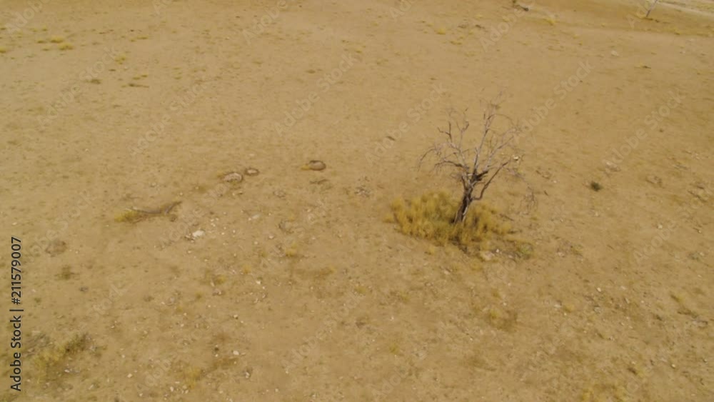 A birds eye view shot of a land with rocks and grass. Camera slowly moves to the right. A birds eye view shot of a land with rocks and grass. Camera slowly moves to the right.