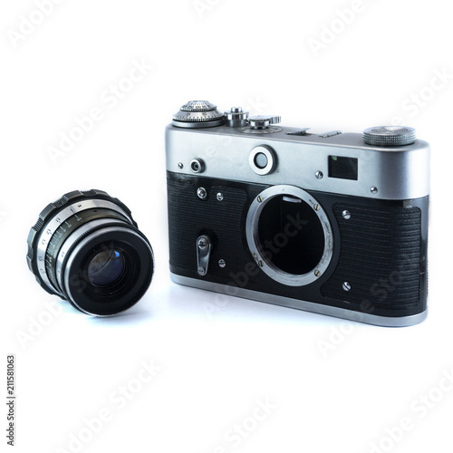 Old film camera