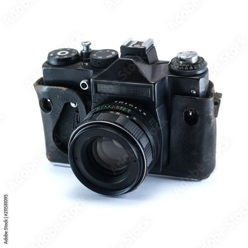 Old film camera