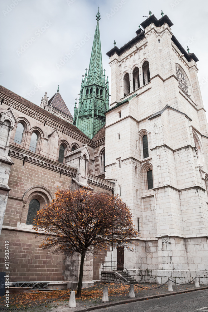 Saint Peters Cathedral in Geneva
