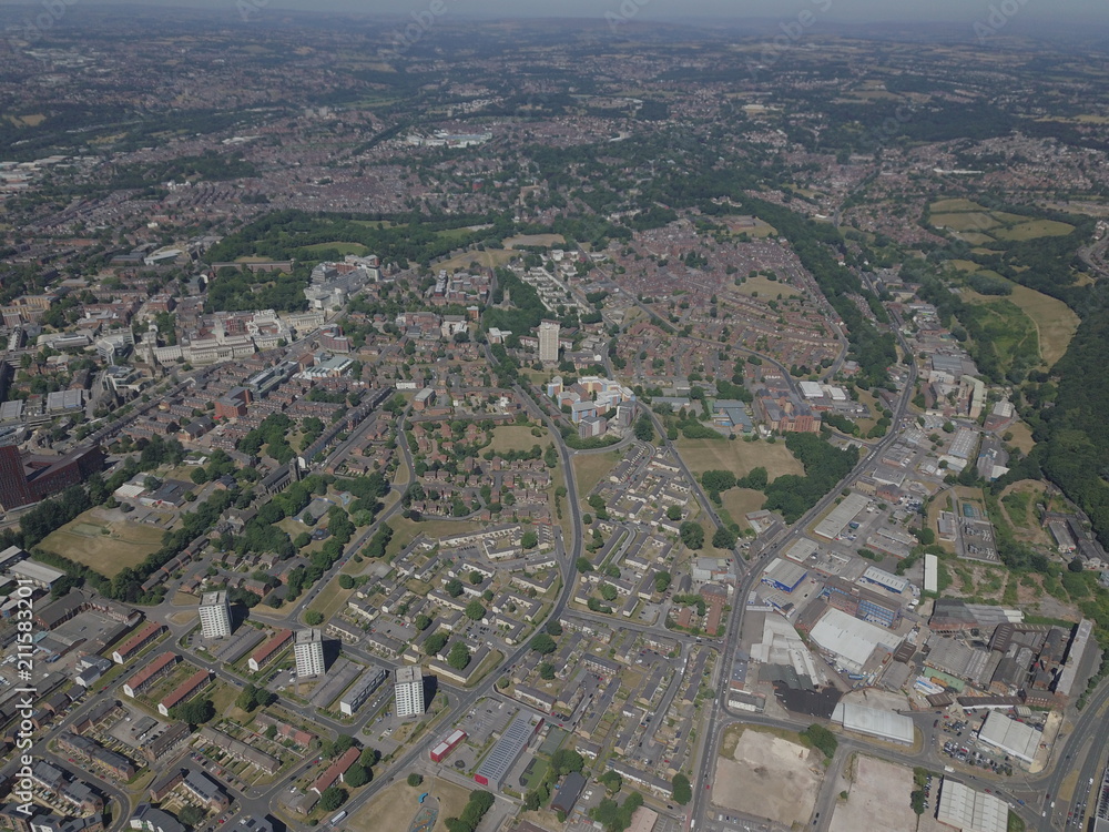 Fototapeta premium Fotografie aus der Luft