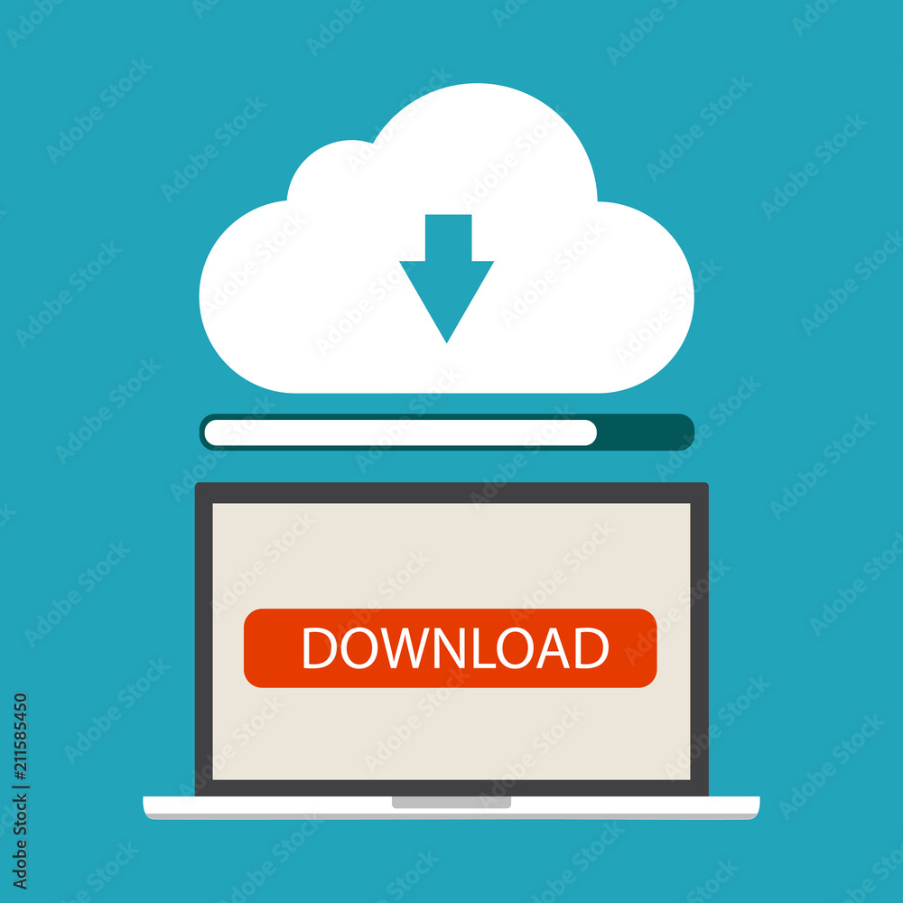 Network configuration. Vector illustration. Cloud computing technology concept. Network configuration. Vector illustration. Cloud computing technology concept.