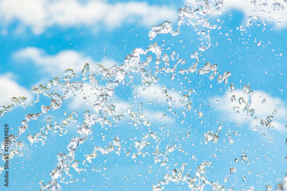 splashing water against the sky splashing water against the sky