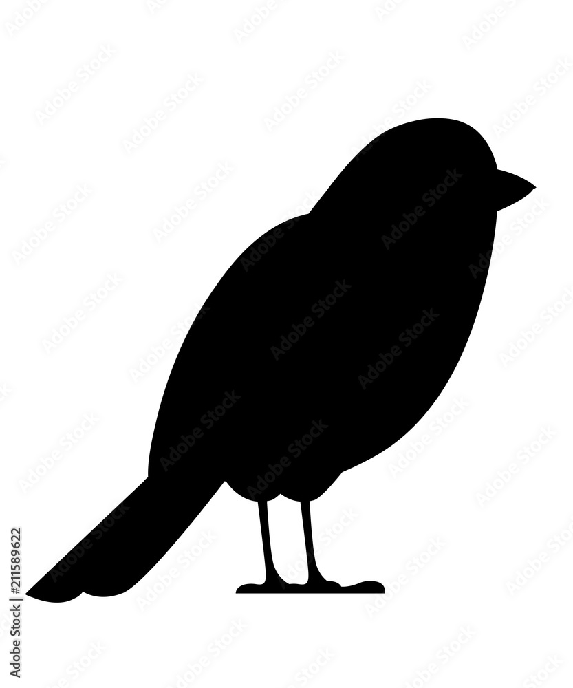 Black silhouette. Sparrow bird. Flat cartoon character design. Black bird icon. Cute sparrow for world sparrow day. Vector illustration isolated on white background Black silhouette. Sparrow bird. Flat cartoon character design. Black bird icon. Cute sparrow for world sparrow day. Vector illustration isolated on white background