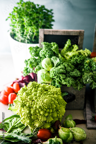 Fresh vegetables variety