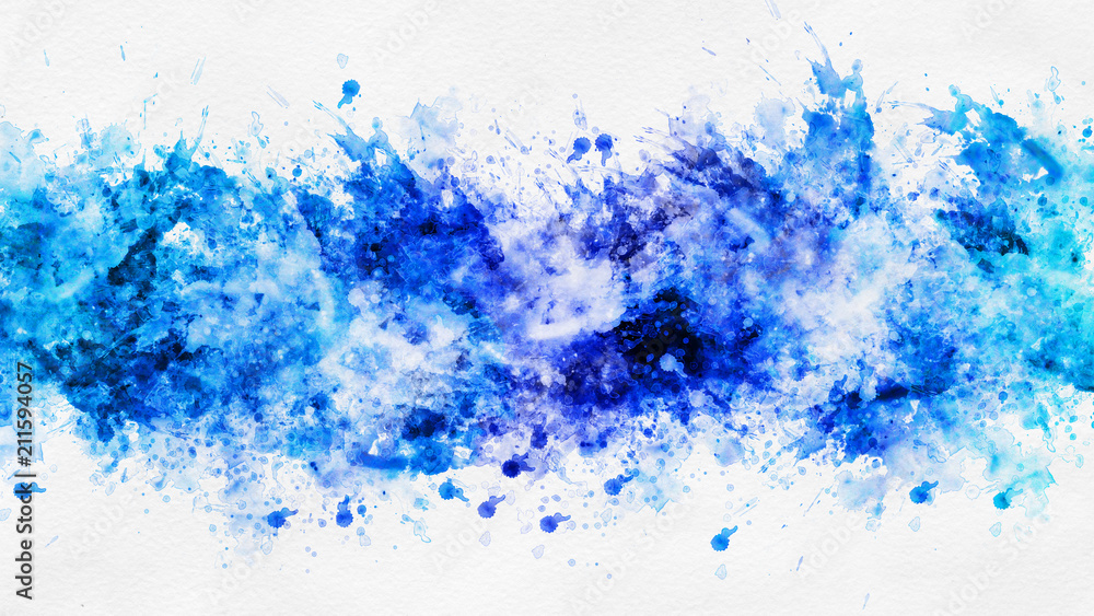 Obraz premium Wasserfarben Aquarell Hintergrund Textur