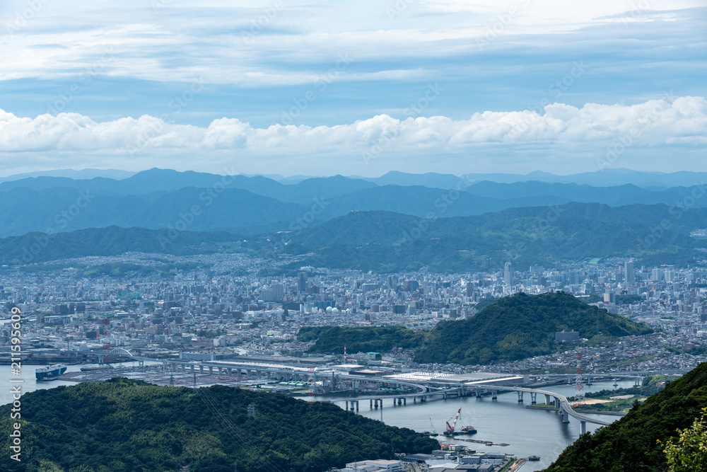広島市の遠景