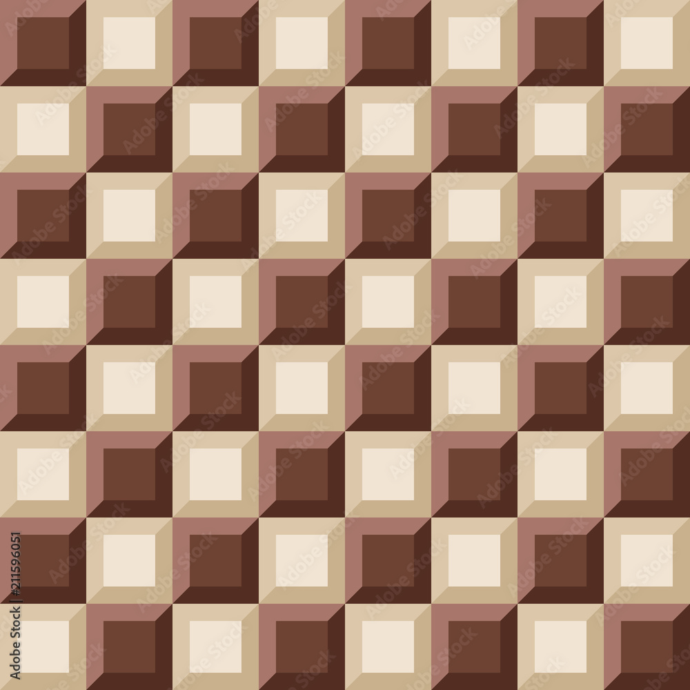 Seamless chocolate pattern. Seamless chocolate pattern.