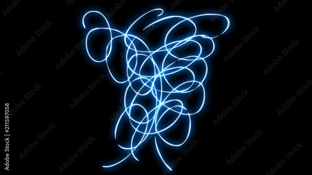 2d Chaos Loops Cartoon FX Pack 4K 10 Shape Elements and Liquid Elements ...