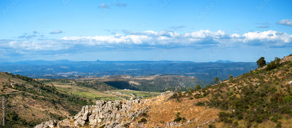 Sardegna, paesaggio nei pressi di Silius, Italy 